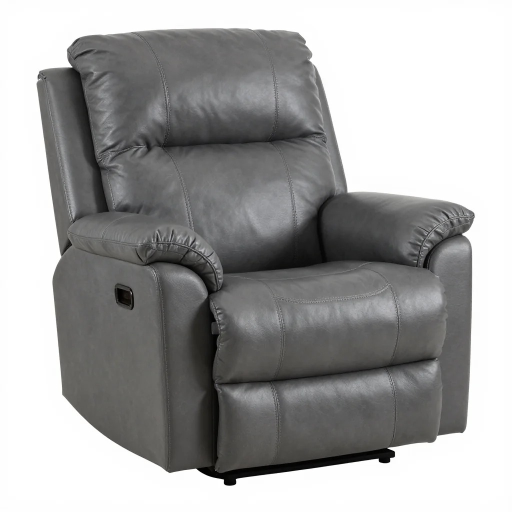 Silver Chrome Loveseat