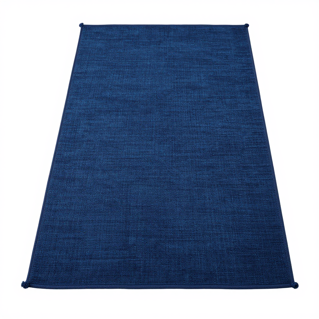 Indigo Dyed Cotton Throw