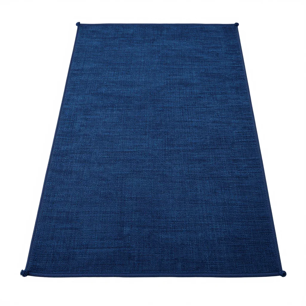 Indigo Dyed Cotton Throw