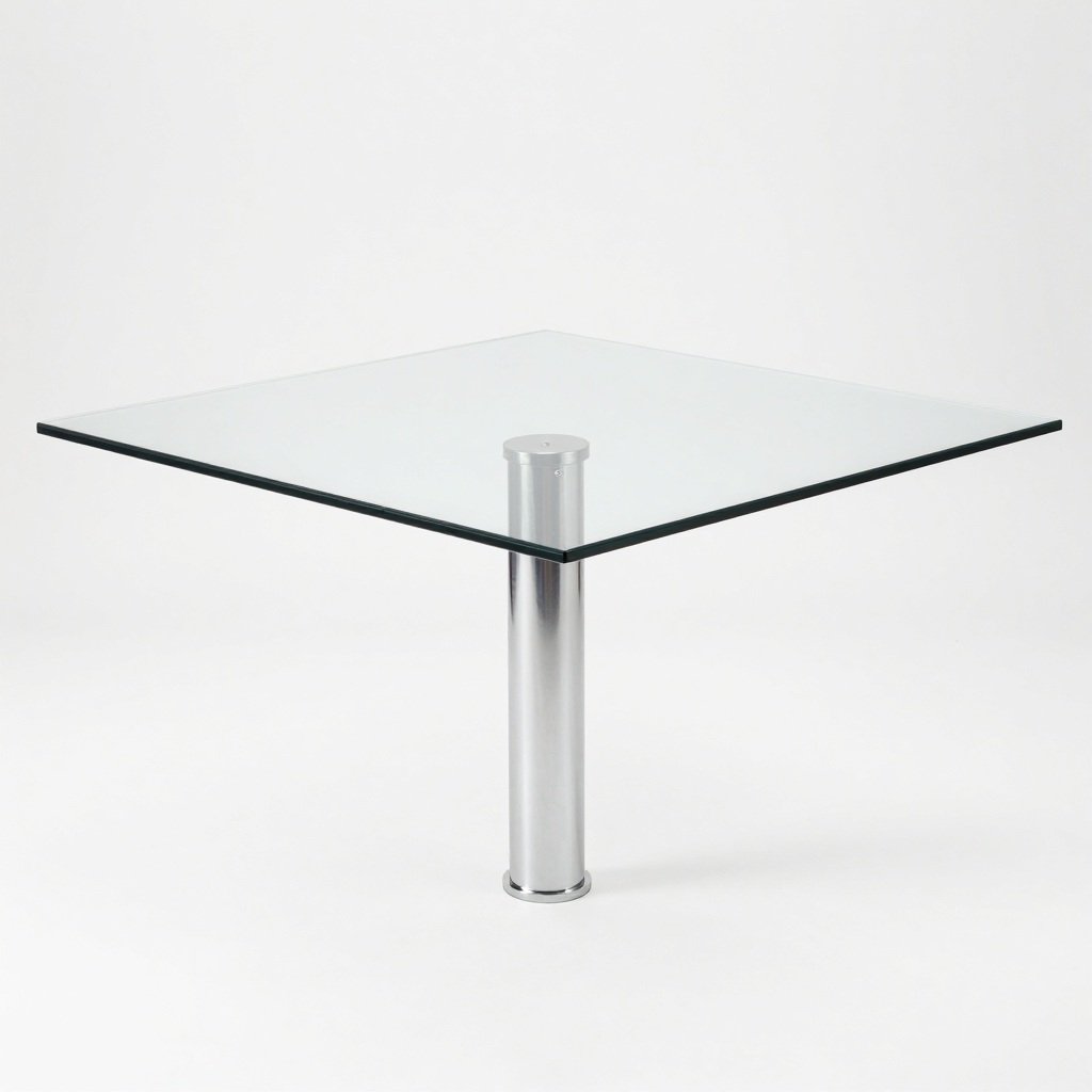 Contemporary Glass Dining Table