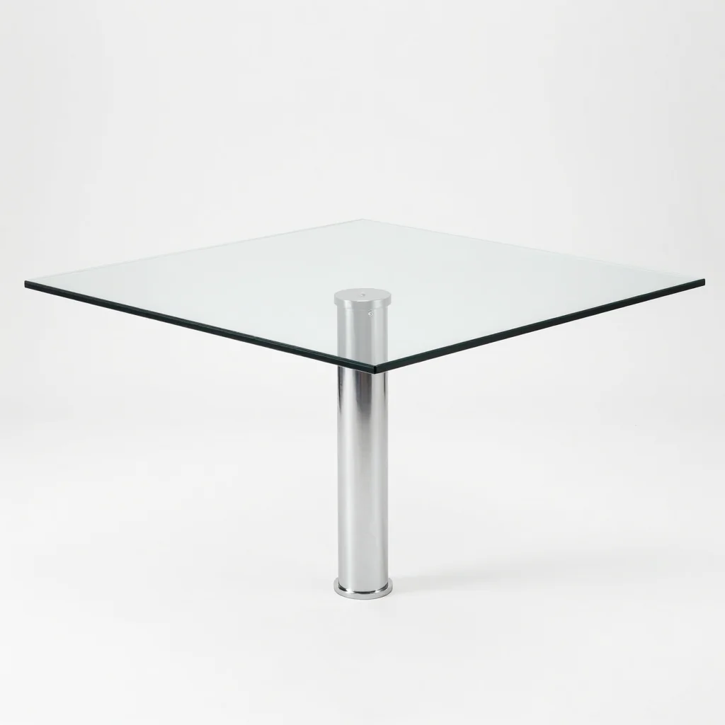 Contemporary Glass Dining Table
