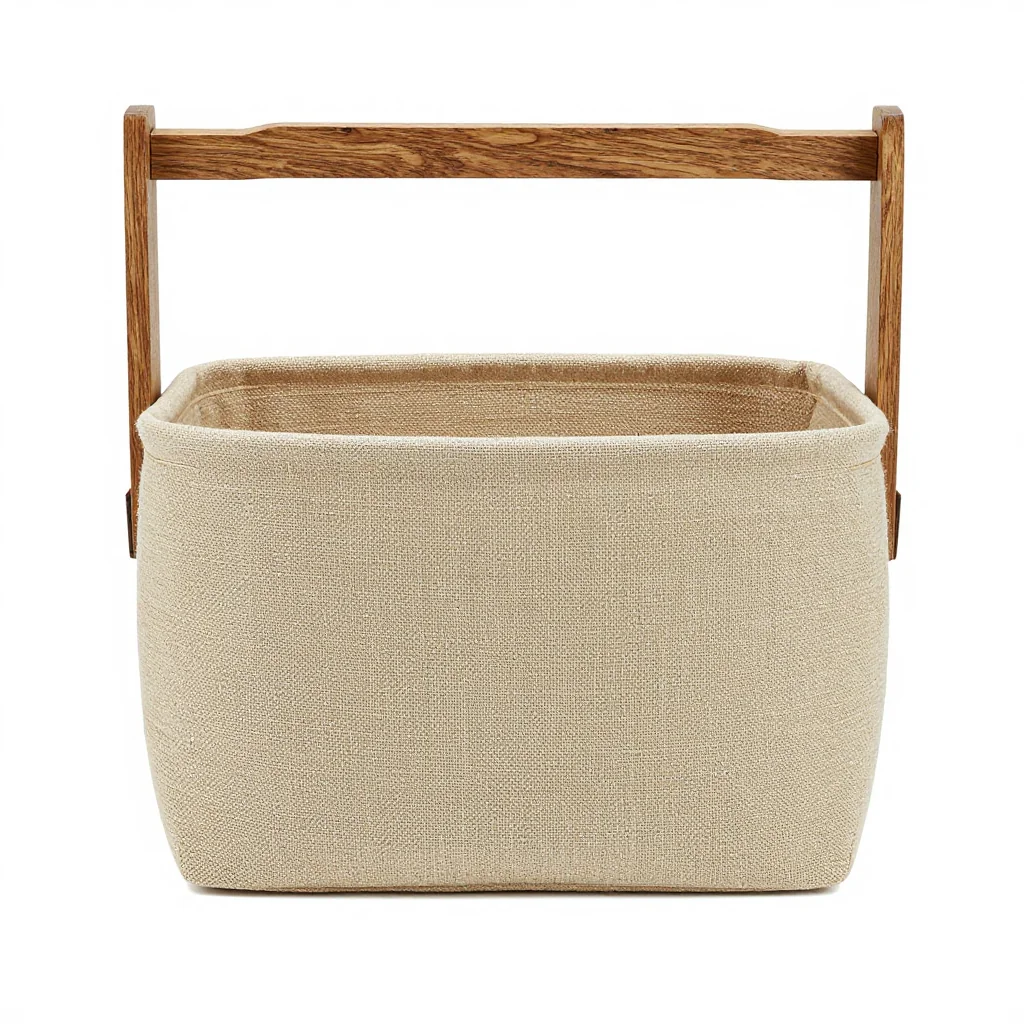 Linen Woven Wall Basket