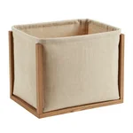 Linen Woven Wall Basket - 4